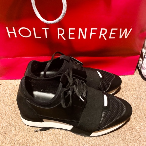 LIGHTLY WORN BALENCIAGA RACE RUNNERS. - Picture 2 of 6